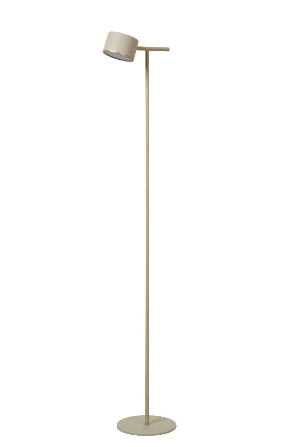 Lucide GIAN - Stehlampe - LED Dim. - 1x9W 2700K - Taupe - ausgeschaltet